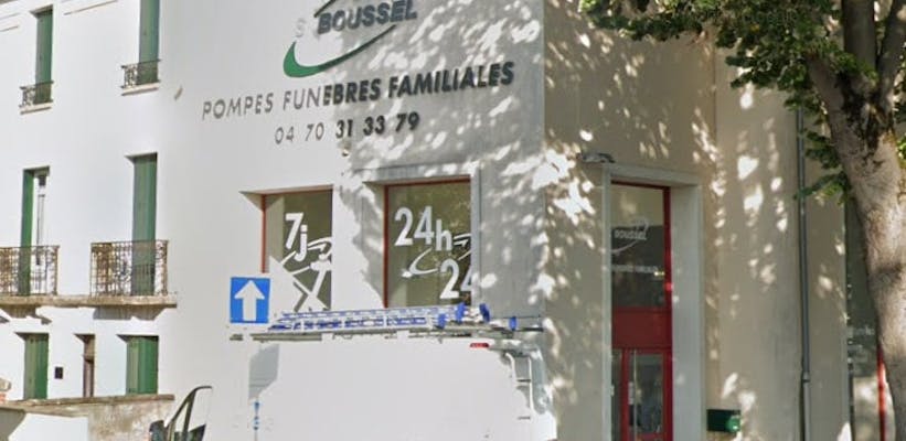 Photographie de Pompes Funèbres Boussel de Vichy