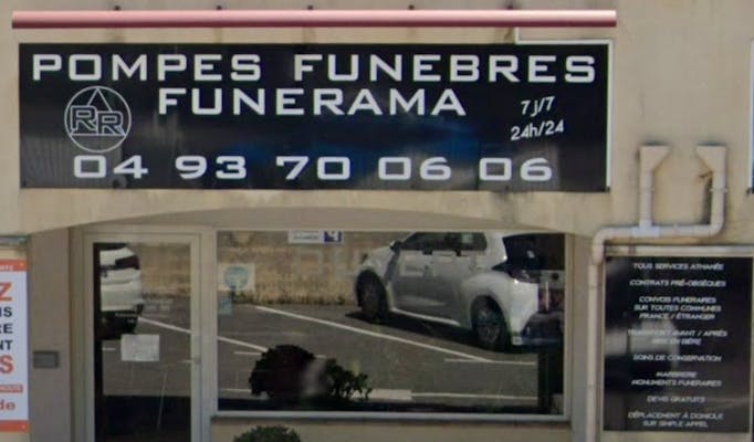 Photographie de la Pompes Funèbres Crématiste Funérama de Mouans-Sartoux
