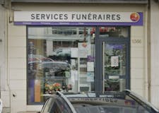 Devanture de Pompes Funèbres Générales