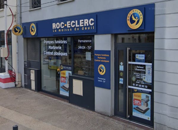 Photographie de La Pompes Funèbres Roc-Eclerc de Courbevoie
