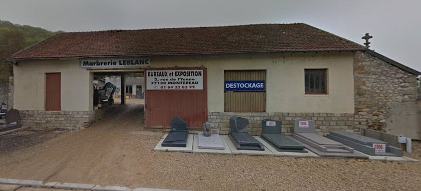 Photographie du Leblanc Marbrerie Pompes Funèbres de Montereau-Fault-Yonne