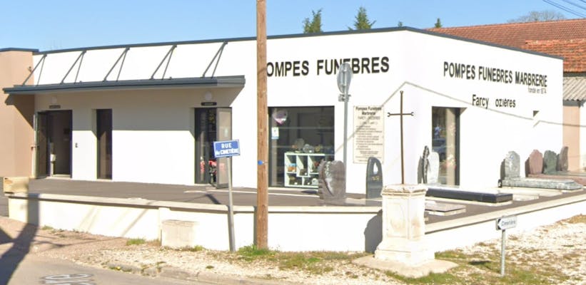 Photographie Pompes Funèbres Marbrerie Farcy de Brienon-sur-Armançon