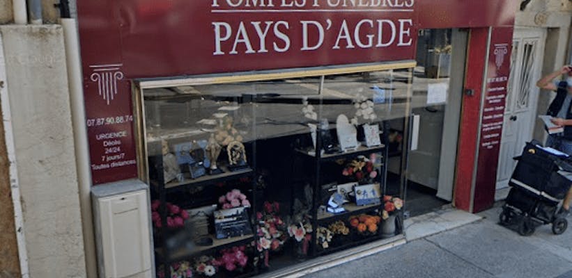 Photographie Pompes Funèbres Pays d'Agde