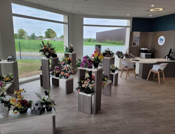 Photographie de la Pompes Funèbres et Marbrerie Mélanger de Montenay
