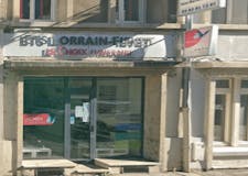 Devanture de Pompes Funèbres Lorrain Fievet
