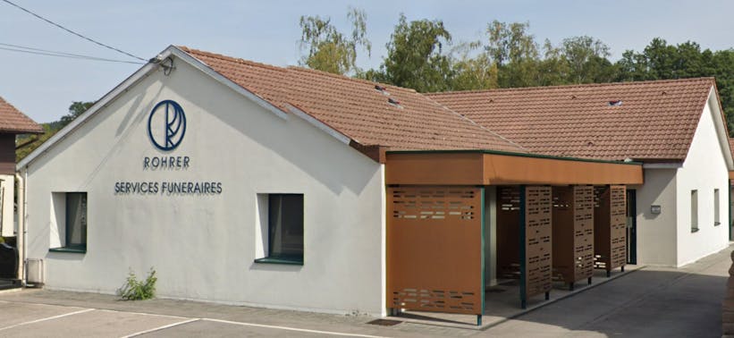 Photographie de la Pompes Funèbres Rohrer  de la ville d'Anould