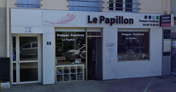 Photographie de la Pompes Funèbres Le Papillon de Sanary-sur-Mer