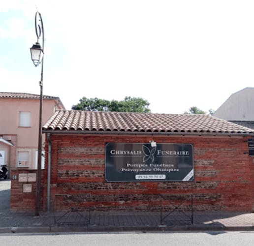 Photographie de la Pompes Funèbres Chrysalis Funéraire