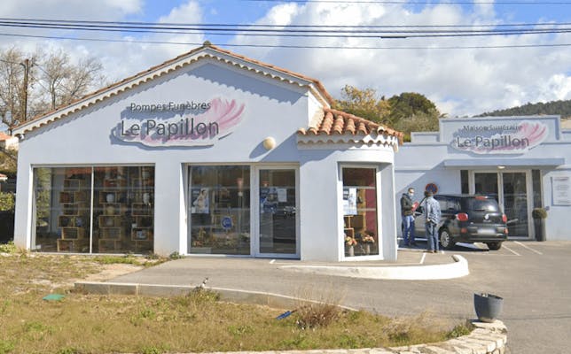Photographie de la Pompes Funèbres Le Papillon de Six-Fours-les-Plages