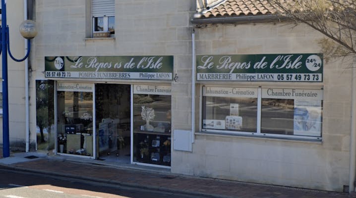 Photographie Pompes Funèbres Le Repos de L'Isle de Saint-Seurin-sur-l'Isle