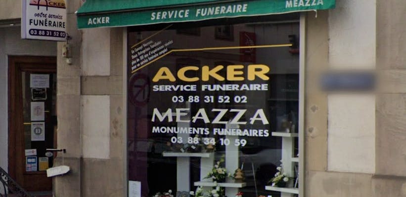 Pompes Funèbres Acker à Strasbourg