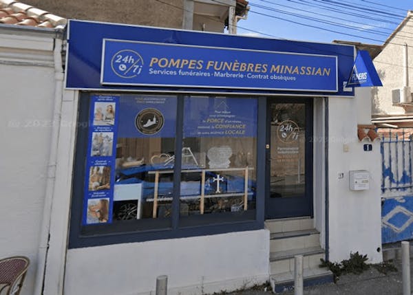 Photographie de la Pompes Funèbres Minassian de Marseille
