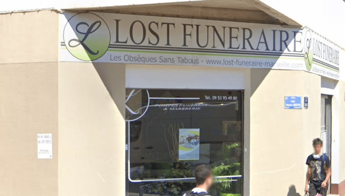 Photographie de la Pompes funèbres Lost Funéraire Marseille