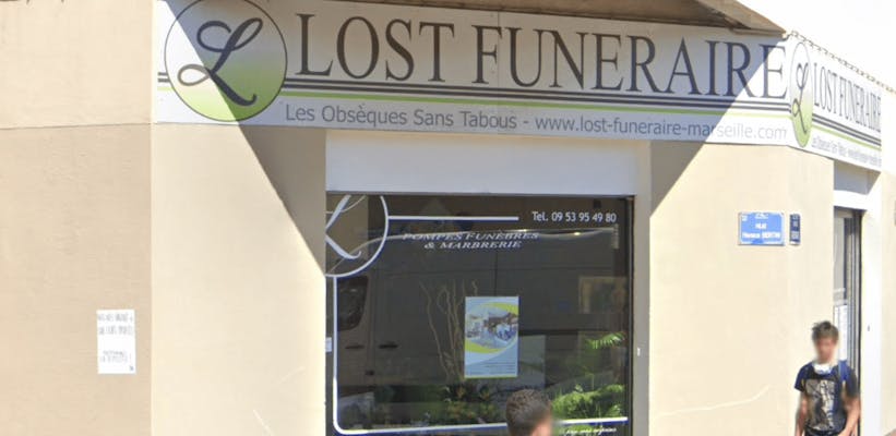 Photographie de la Pompes funèbres Lost Funéraire Marseille
