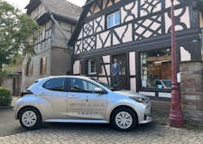 Devanture de POMPES FUNÈBRES SPEYSER-SCHAAL & MARBRERIE - GEISPOLSHEIM