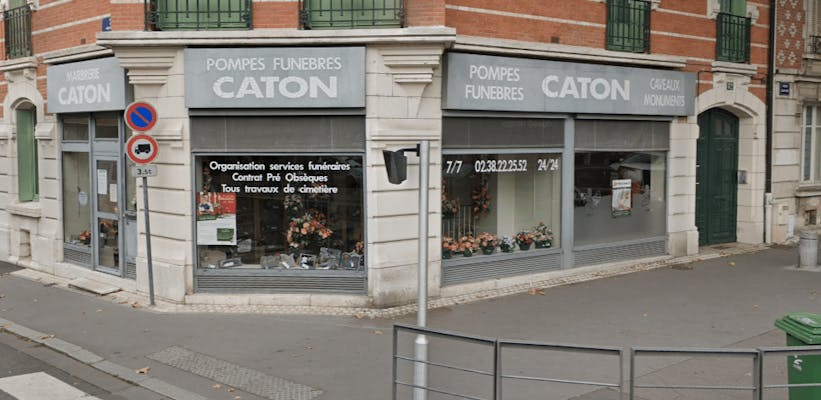 Photographie Pompes Funèbres Caton d'Orléans
