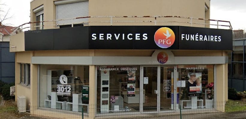 Photographie de la Pompes Funèbres Générales de Saint-Genis-Laval
