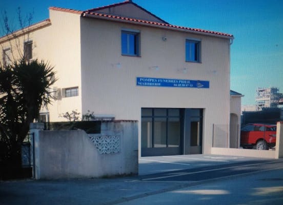 Photographie de la Pompes Funèbres Pideil de Saleilles
