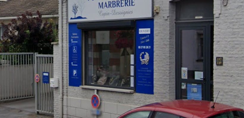 Photographie Pompes Funèbres Copin-Desoignies de Neuville-Saint-Rémy