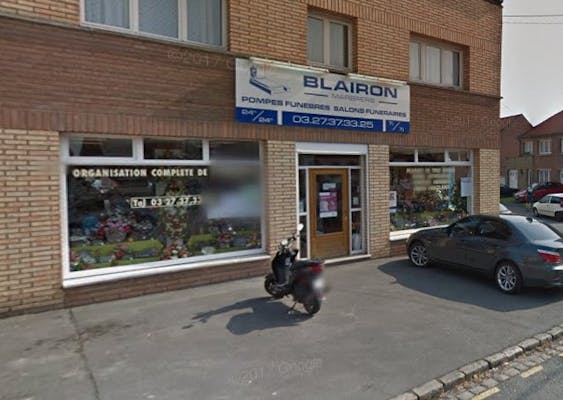 Photographie BLAIRON Marbrerie Pompes Funèbres de Solesmes