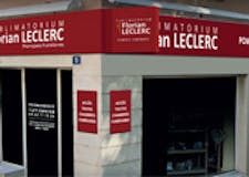 Devanture de Pompes funèbres Sublimatorium FLorian Leclerc