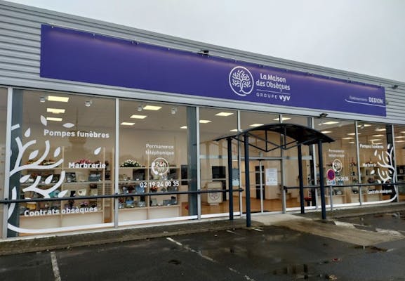 Photographie de la La Maison des Obsèques - Ets Dedion de la ville de Saint-Gervais-la-Forêt