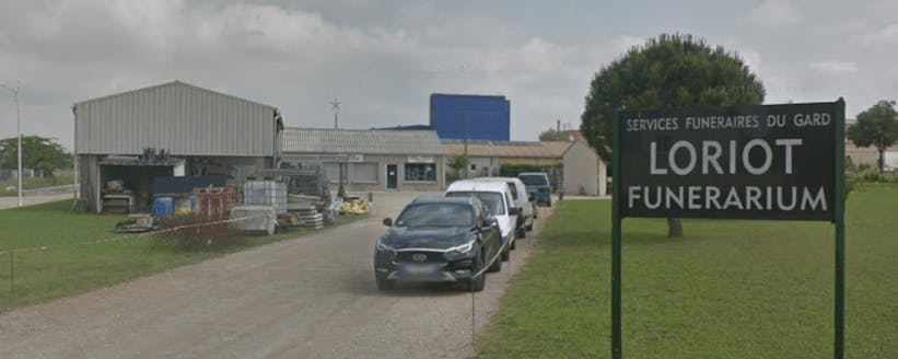 Photographie du Services Funéraires du Gard LORIOT