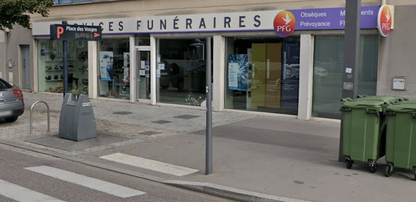 Photographie de la Pompes Funèbres Générales de Nancy