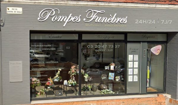 photographie Pompes Funèbres Duplouy-Vanderhaeghe de Mons-en-Baroeul