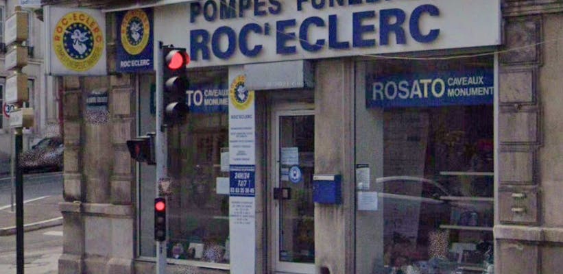 Photographie de la Pompes Funèbres Roc-Eclerc de Nancy