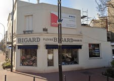 Devanture de Pompes Funèbres et Marbrerie Colliot - Ets Bigard - Le Choix Funéraire
