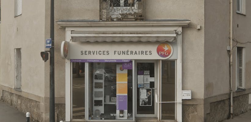 Photographie de la Pompes Funèbres Générales