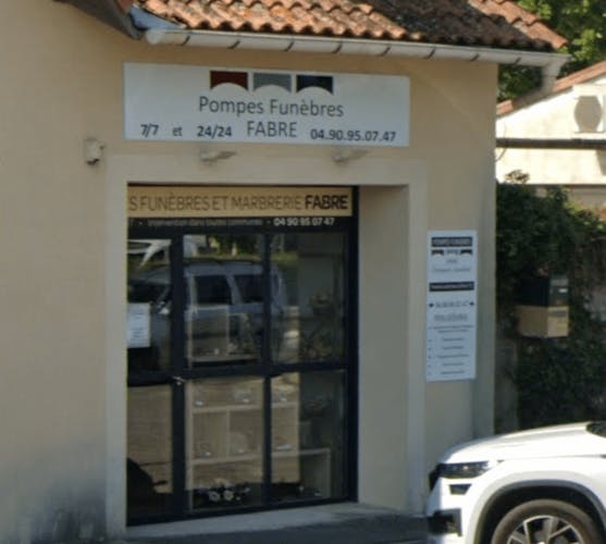 Photographie de la Pompes Funèbres Fabre Joël de Mollégès