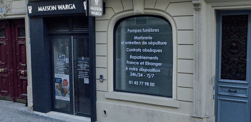Photographie de la Maison Funéraire Warga
