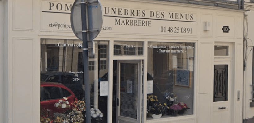 Photographie de la Pompes Funèbres des Menus de Boulogne-Billancourt