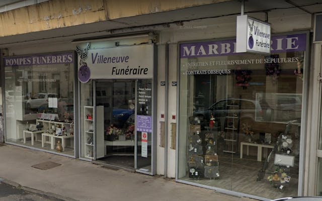 Photographie de la Pompes Funèbres Villeneuve Funéraire de Rive-de-Gier
