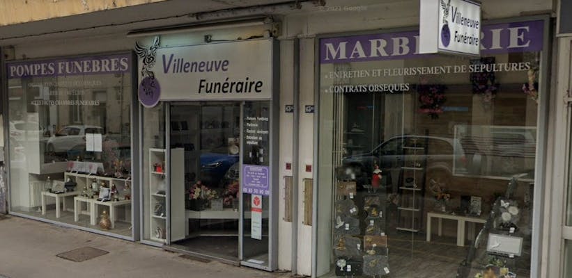 Photographie de la Pompes Funèbres Villeneuve Funéraire de Rive-de-Gier