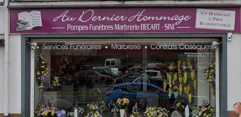 Photographie Pompes Funèbres Bécart-Sini de Denain