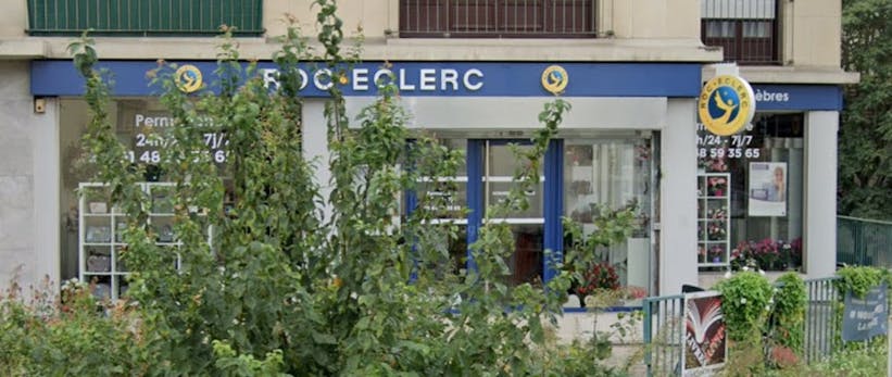 Photographie de La Pompes Funèbres Roc-Eclerc de Montreuil 
