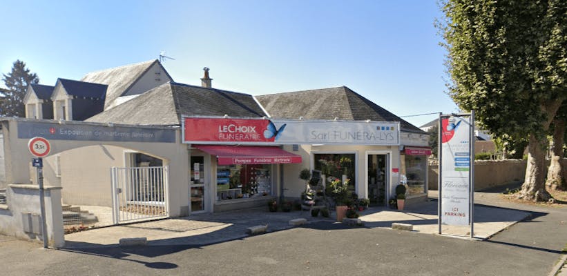 Photographie Pompes Funèbres Anémone Funéra Lys de Blois