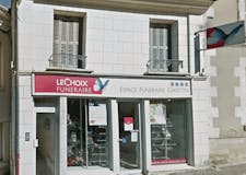 Devanture de Pompes Funèbres CHOTTIN - Le Choix Funéraire