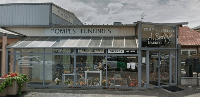 Photographie de la Pompes Funèbres Marbrerie A-Buttay