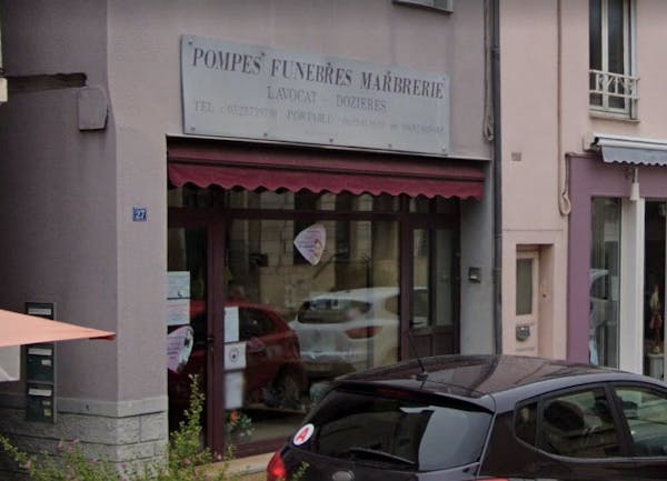 Photographie Pompes Funèbres Lavocat-Dozières de Chaource
