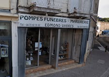 Devanture de Pompes Funèbres Edmond Vabres