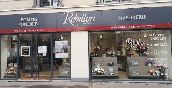 Pompes funèbres Marbrerie Rebillon - Lecourbe, Paris (Devis, Prix et Infos)