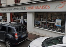 Devanture de Pompes Funèbres Conflanaises