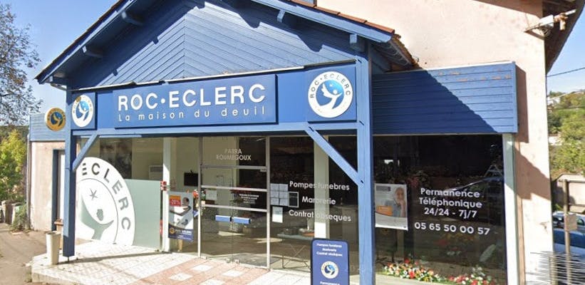 Photographie de La Pompes Funèbres Roc-Eclerc de Figeac