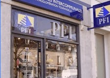 Devanture de Pompes Funèbres Intercommunales