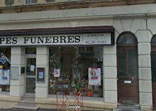 Devanture de Pompes Funèbres Zavatti Funéraire