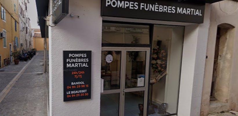 Photographie Pompes Funèbres Martial de Bandol
